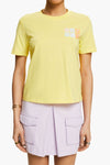 T-shirt (korte mouwen) Geel - Esprit