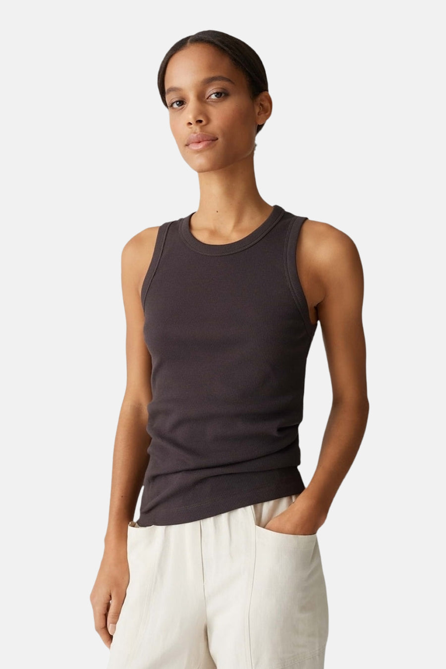 Top (sans manches) Brun - OPUS