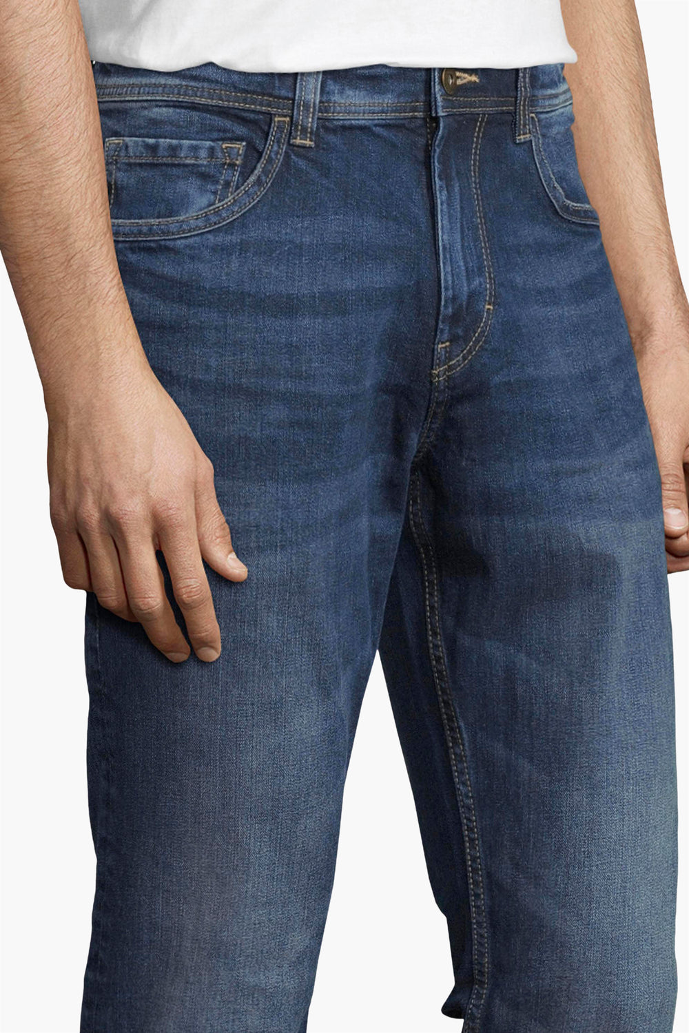 Jeans slim DARK BLUE DENIM - Tom Tailor