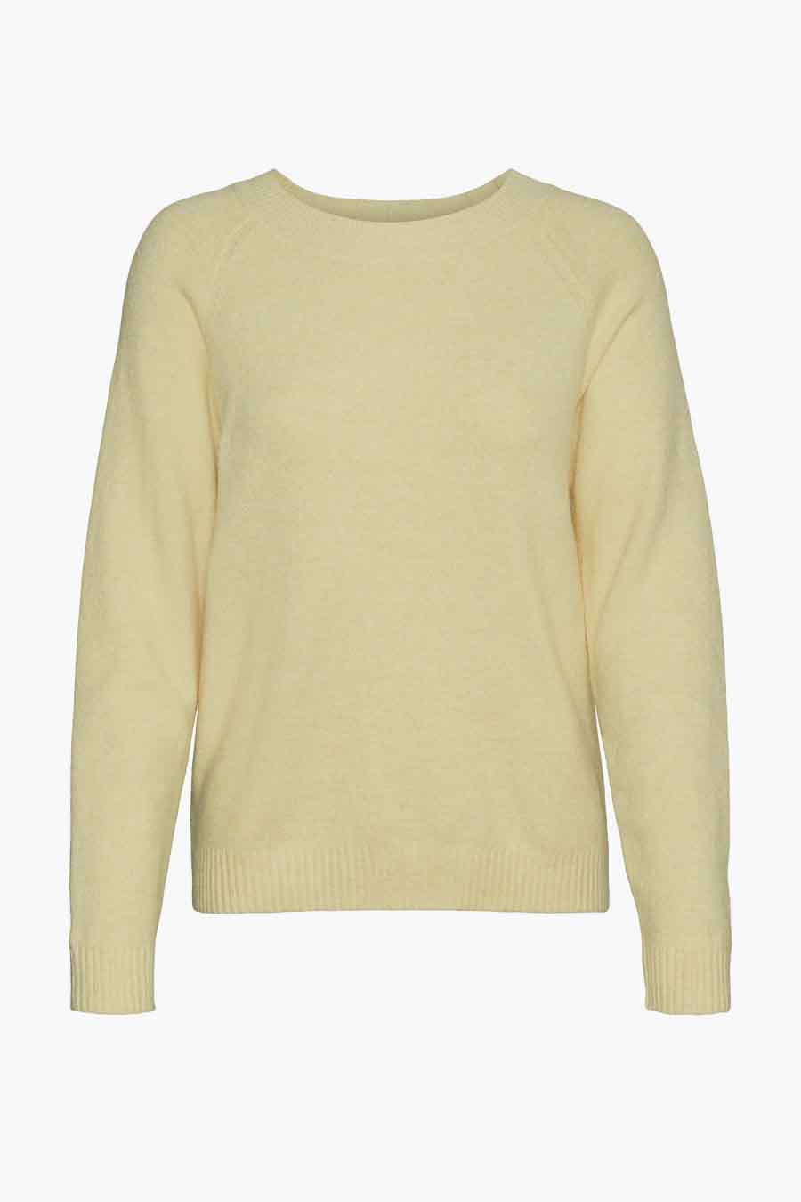 Pull col rond Jaune - VERO MODA®