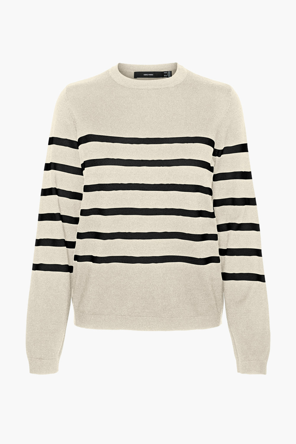 Pull col rond Écru - VERO MODA®