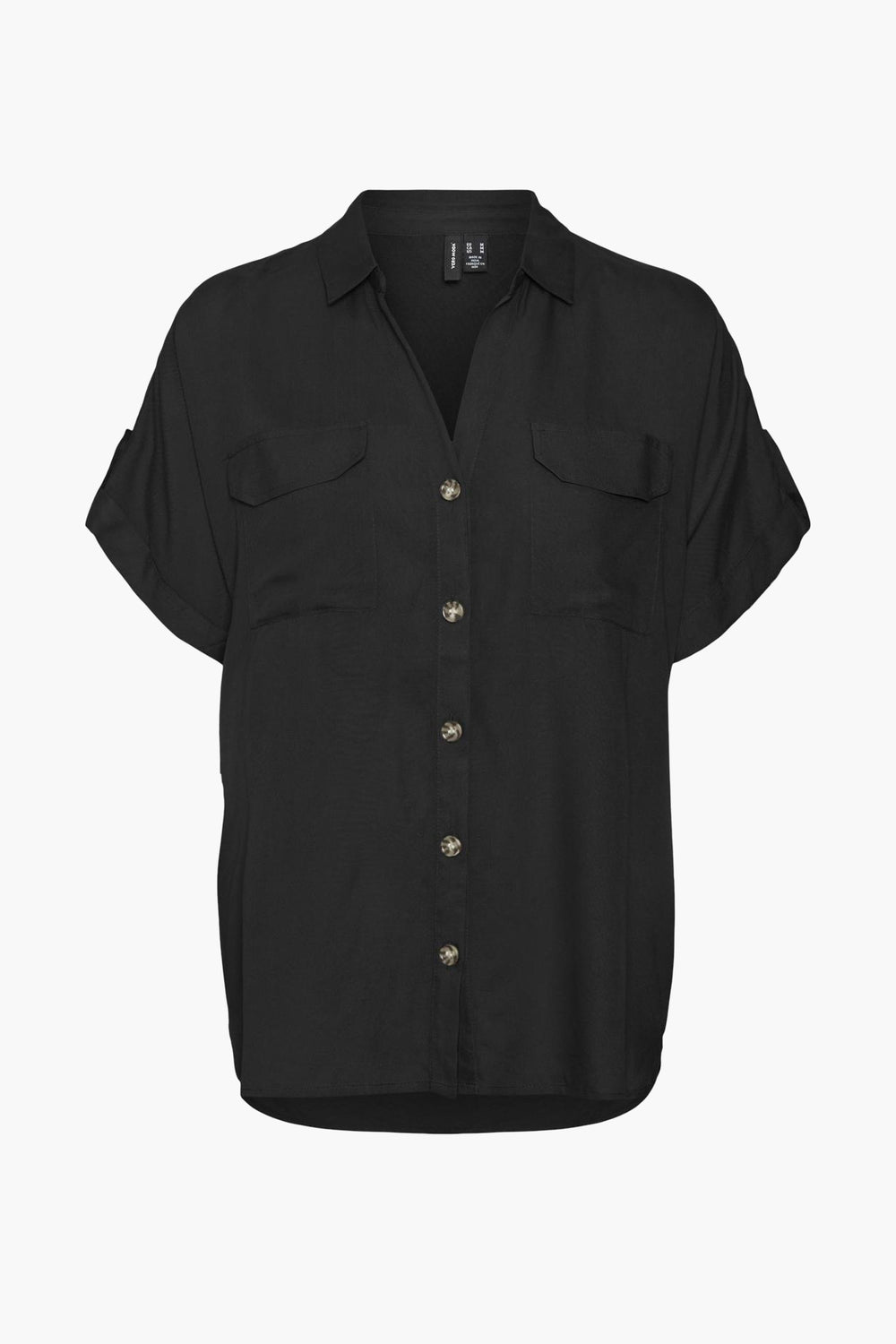 Chemisier (manches courtes) Noir - VERO MODA®