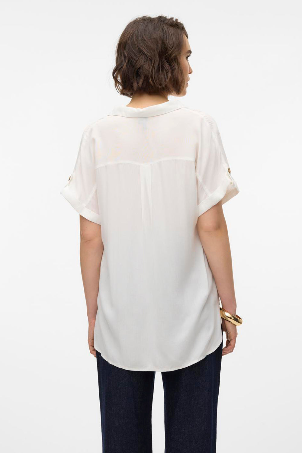 Chemisier (manches courtes) Blanc - VERO MODA®