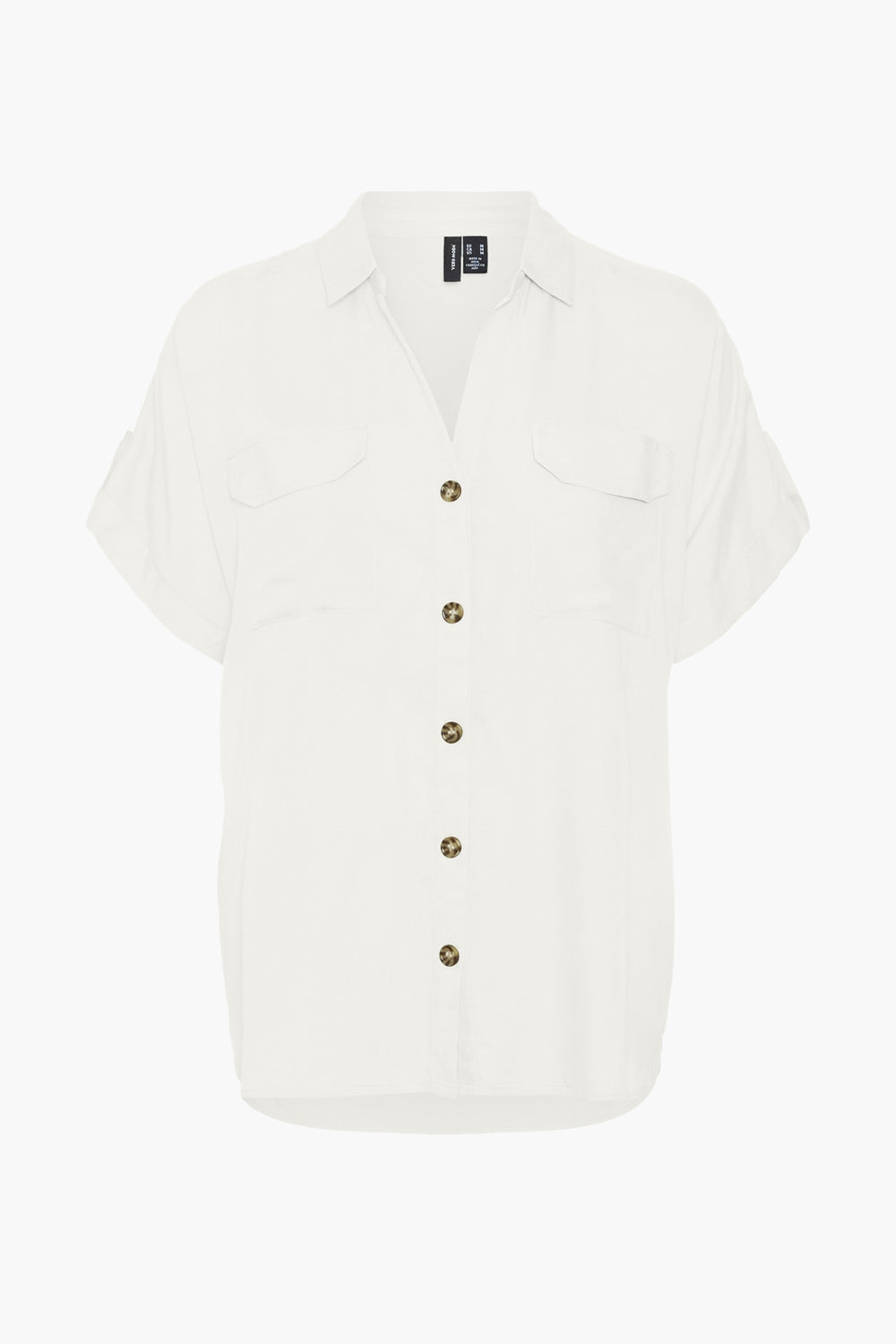 Chemisier (manches courtes) Blanc - VERO MODA®