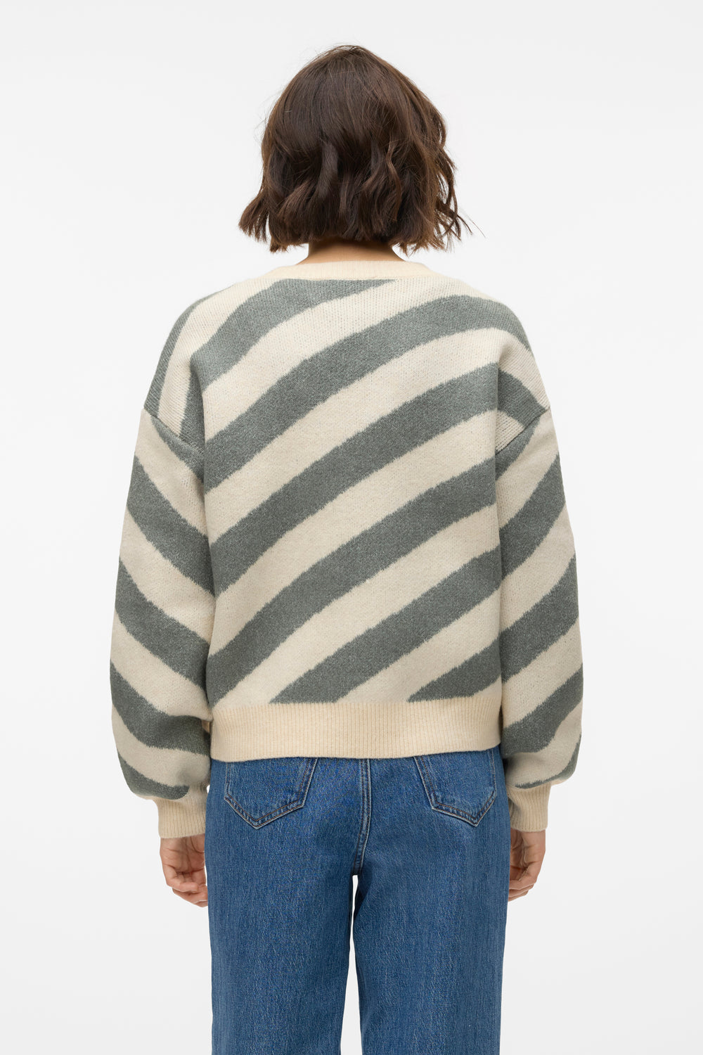 Pull col rond Beige - VERO MODA®