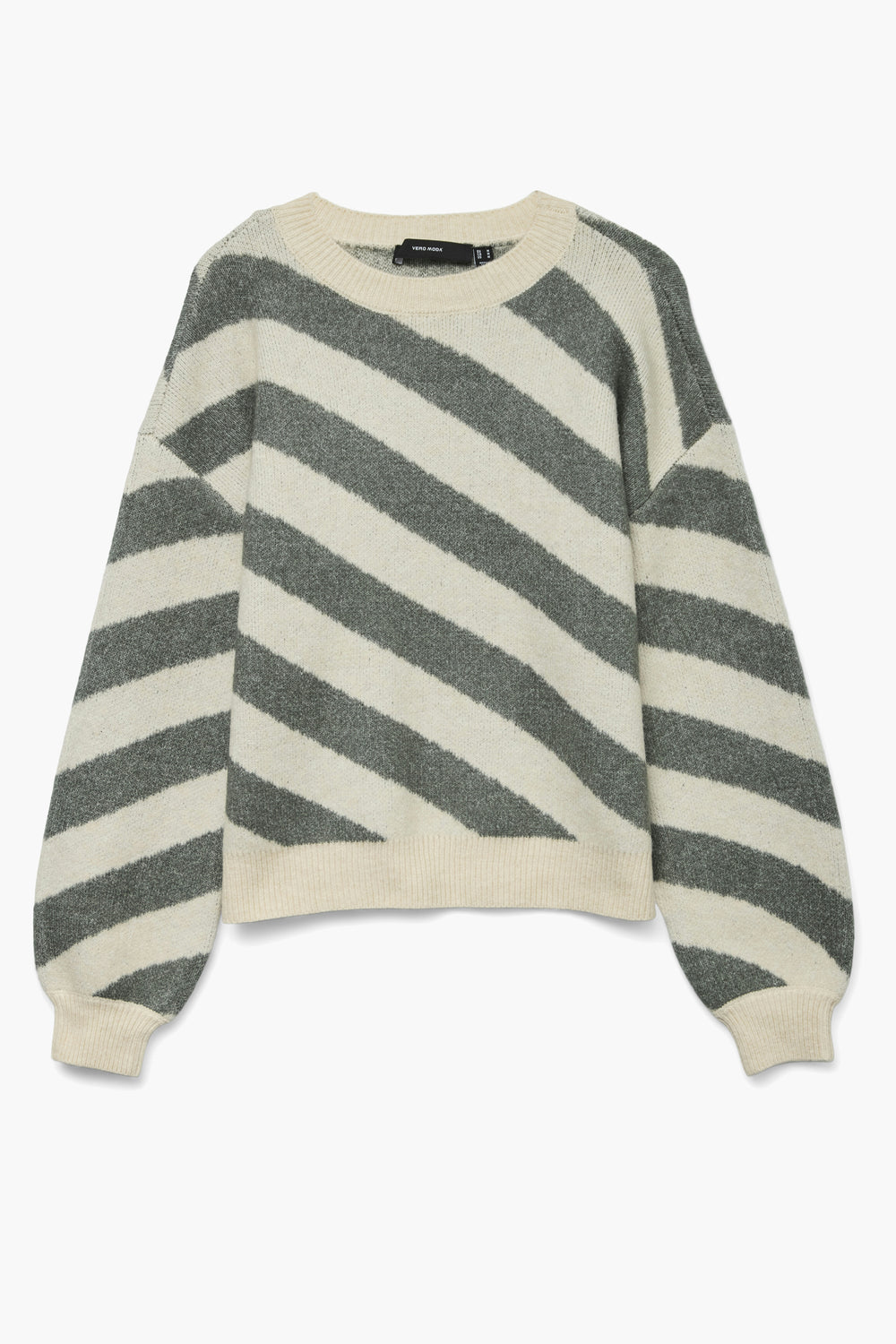 Pull col rond Beige - VERO MODA®