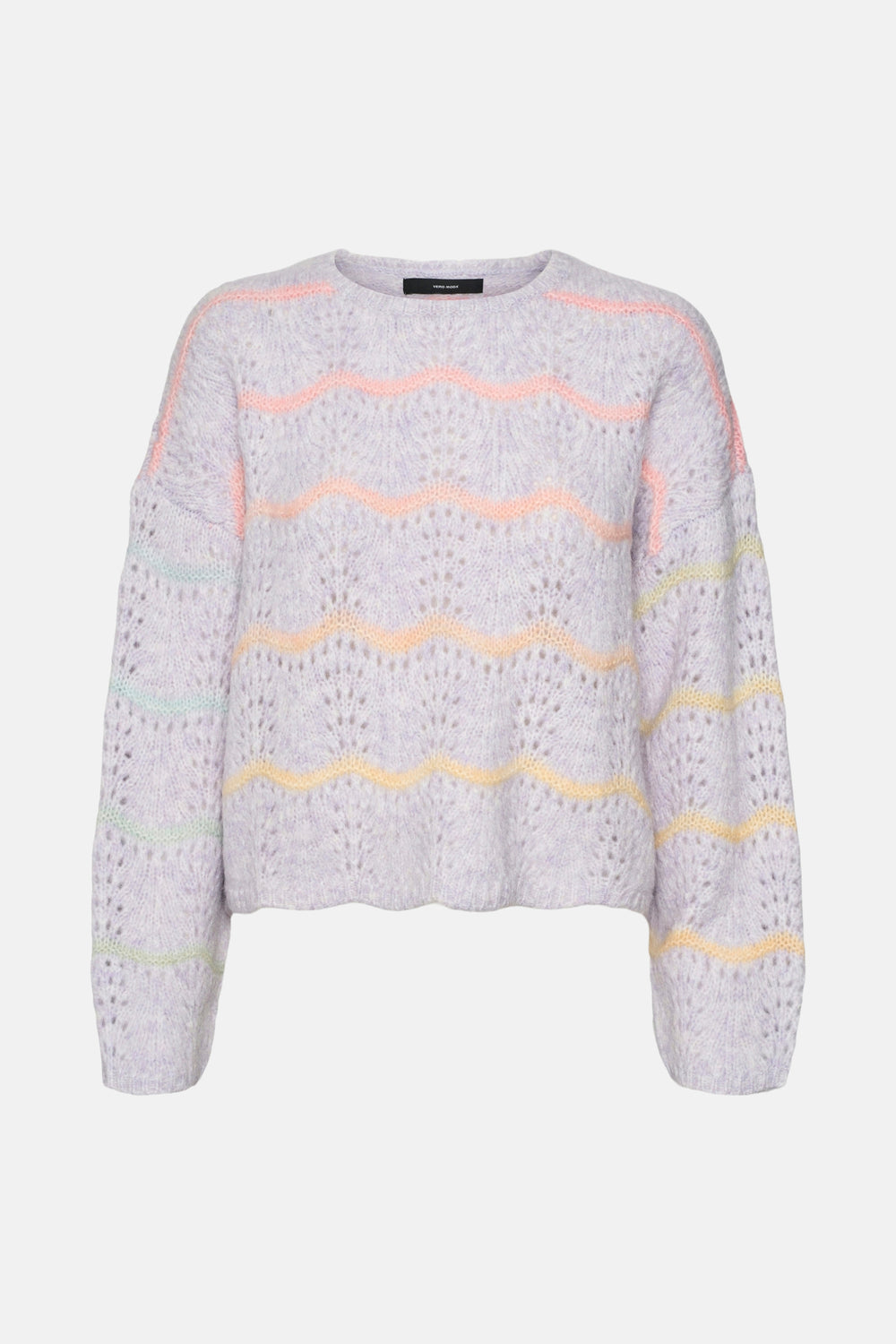 Pull col rond Mauve - VERO MODA®