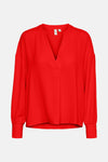 Chemisier (manches longues) Rouge - VERO MODA®