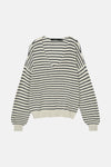 Pull col V Beige - VERO MODA®