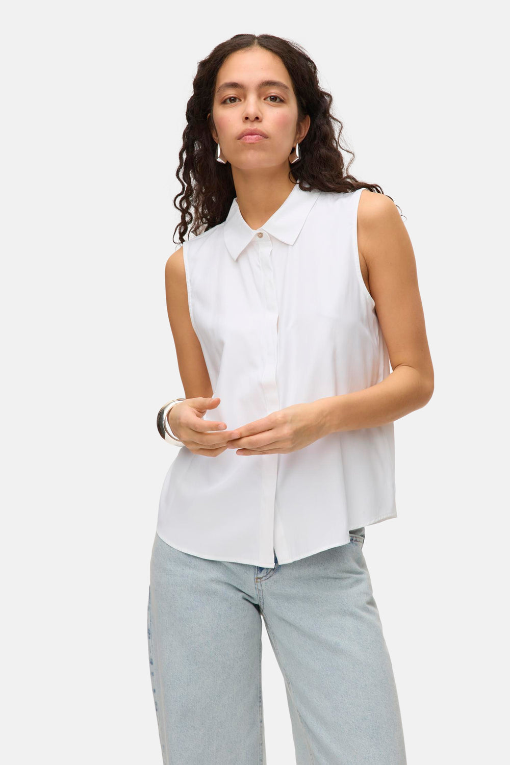Chemisier (sans manches) Blanc - VERO MODA®