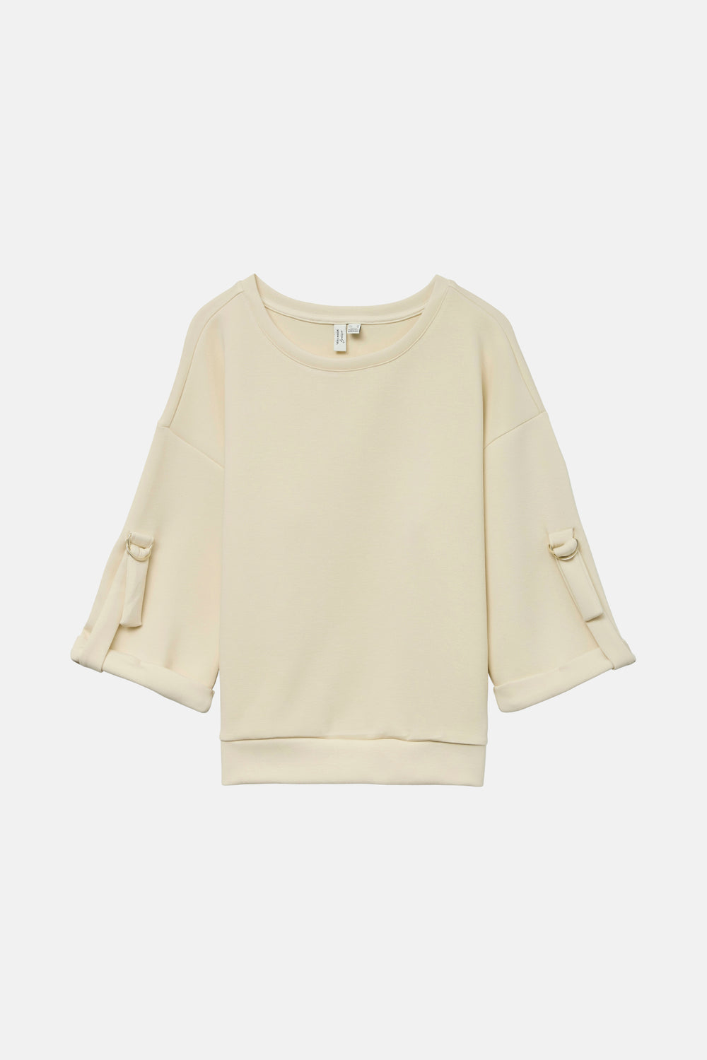 Sweat col rond Écru - VERO MODA®