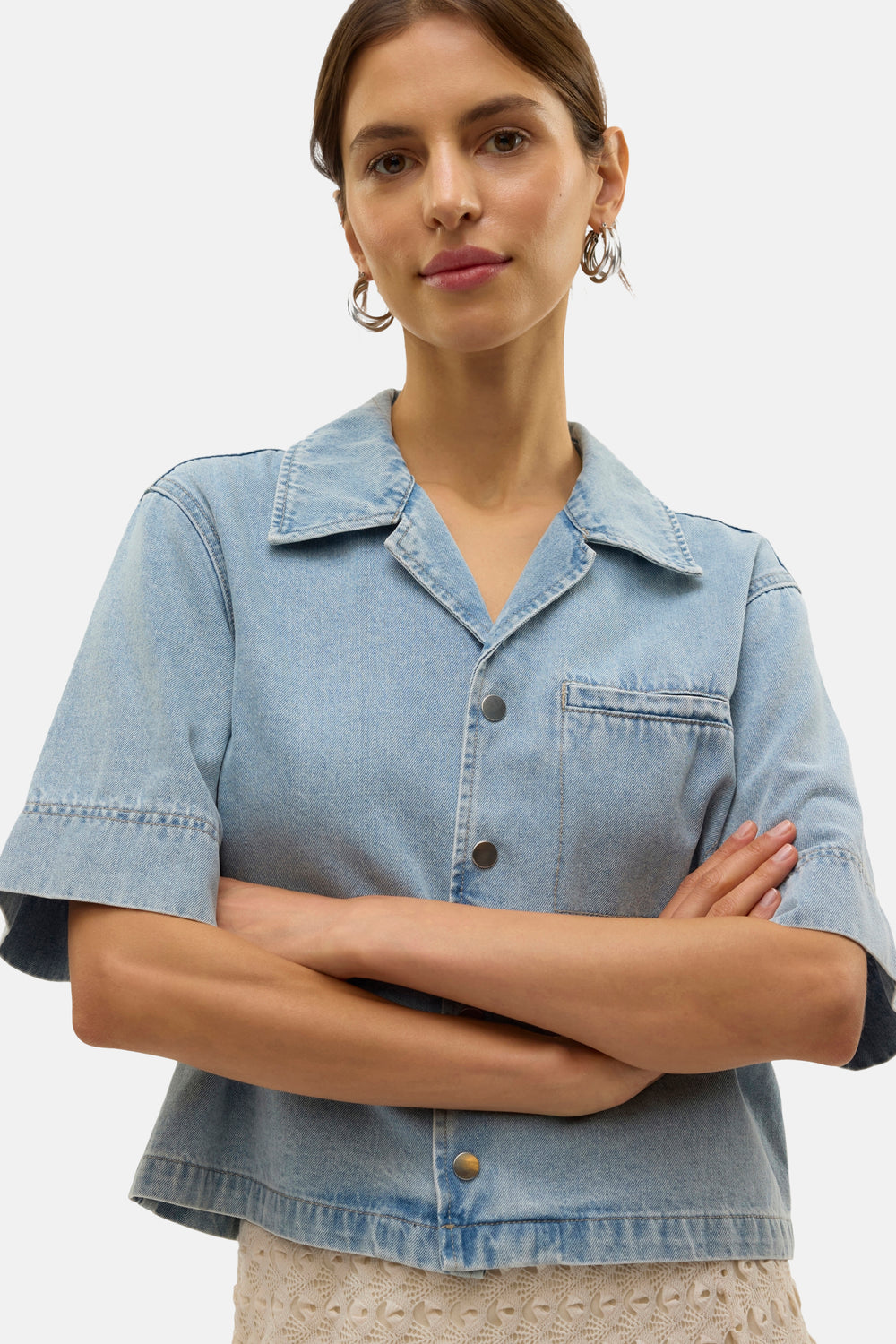 Chemise en jean LIGHT BLUE DENIM - VERO MODA®