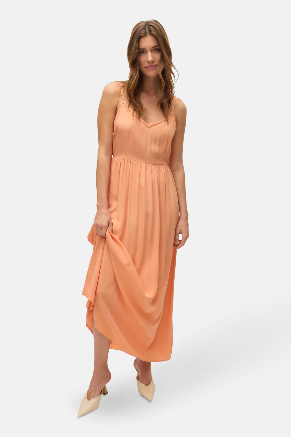 Dames tops kleed zonder mouw Orange - VERO MODA®