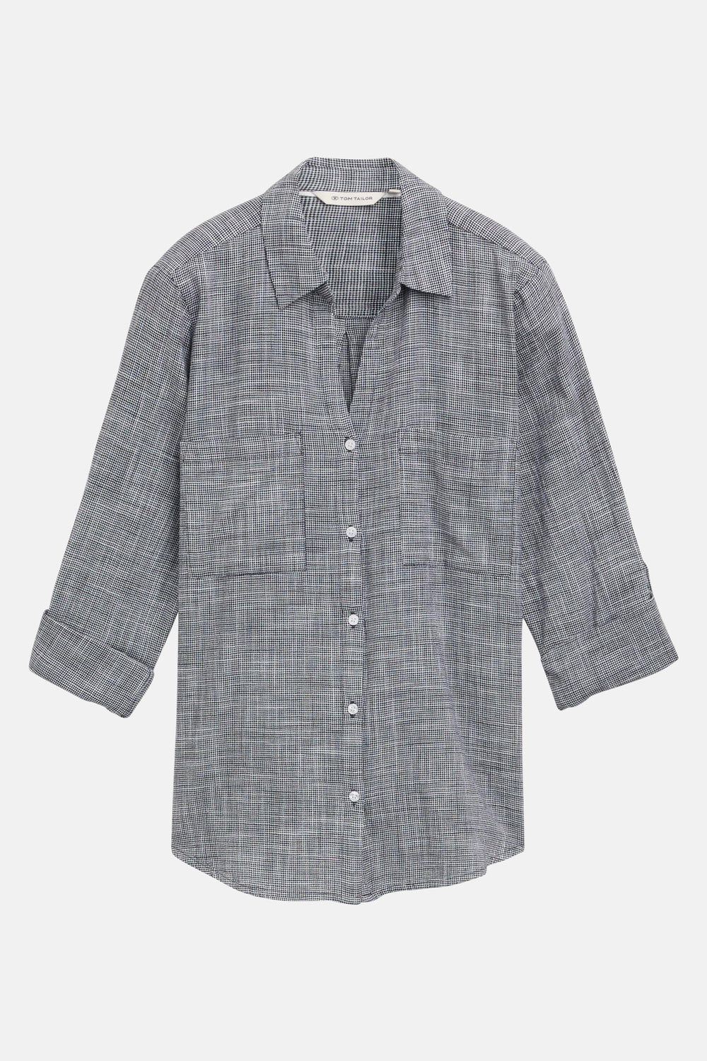 Chemisier (manches longues) Bleu - Tom Tailor