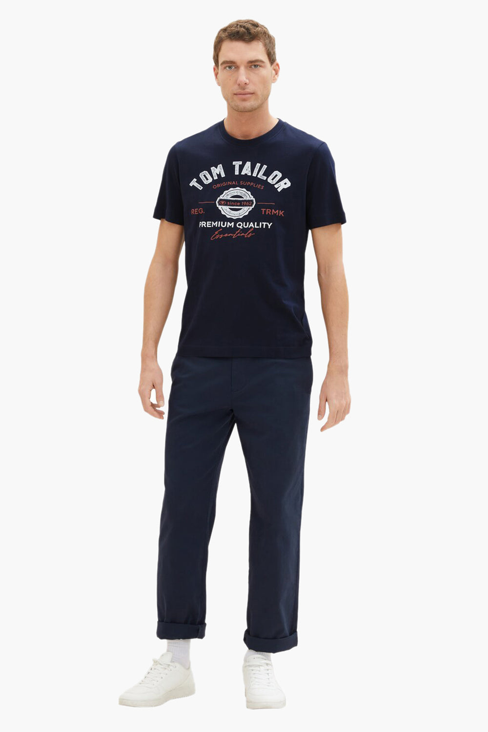T-shirt (manches courtes) Bleu - Tom Tailor
