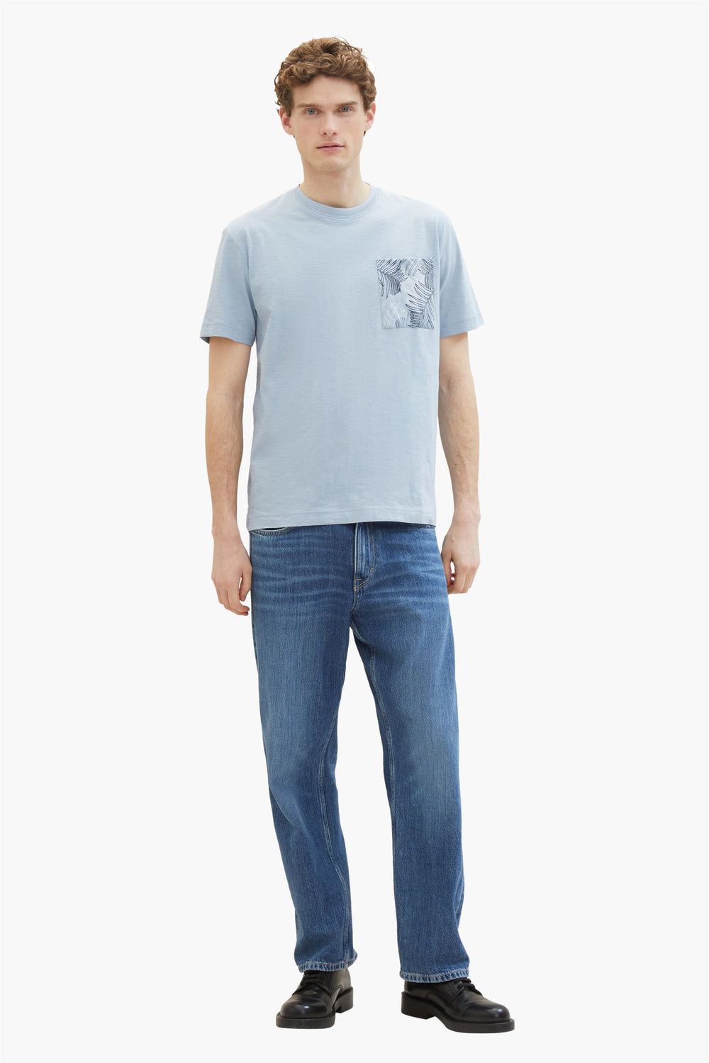 T-shirt (manches courtes) Bleu - Tom Tailor