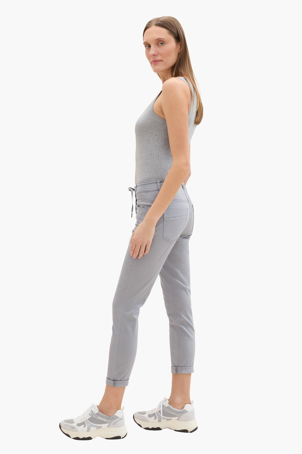 Pantalon coloré Gris - Tom Tailor