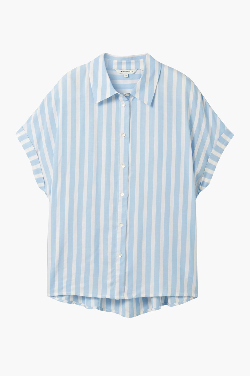 Chemisier (manches courtes) Bleu - Tom Tailor