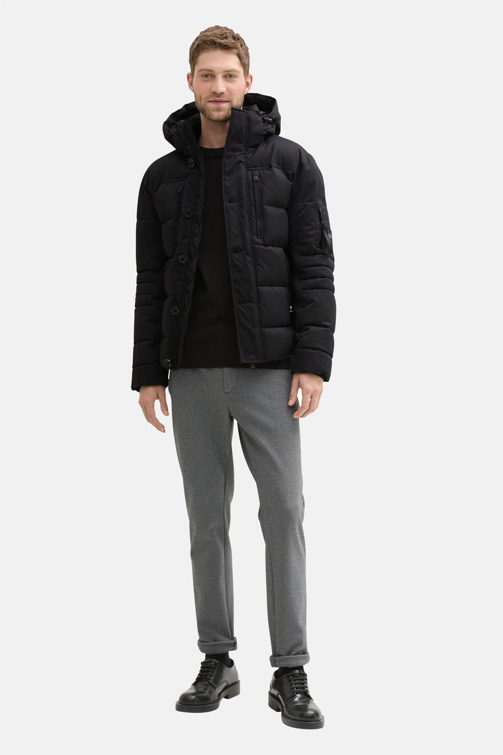 Veste courte Noir - Tom Tailor
