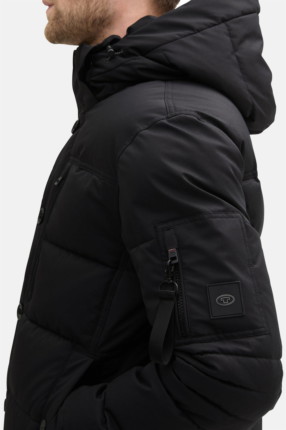 Veste courte Noir - Tom Tailor