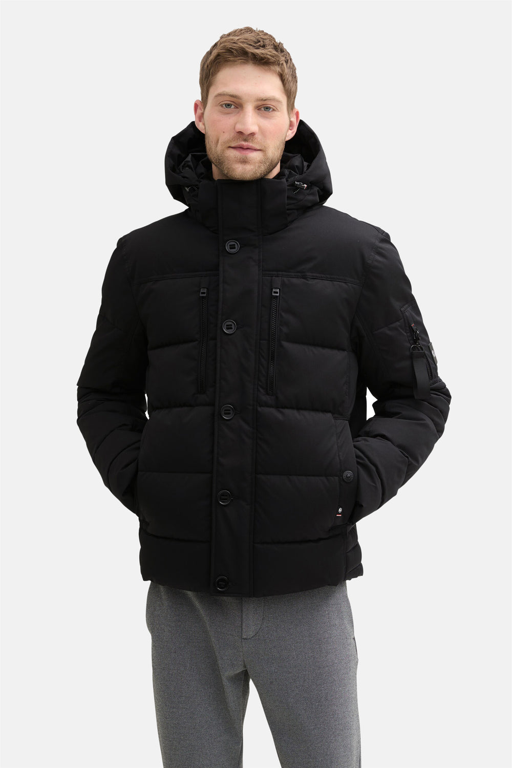 Veste courte Noir - Tom Tailor