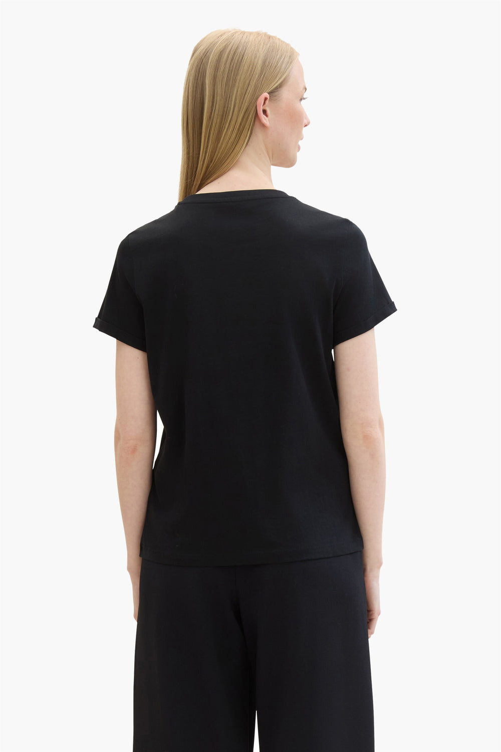 T-shirt (manches courtes) Noir - Tom Tailor