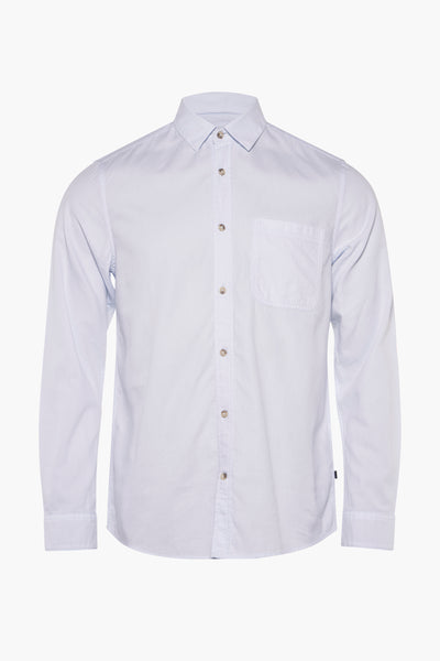 Hemd (lange mouwen) Blauw - Tom Tailor