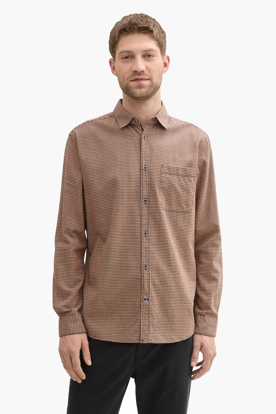 Chemise (manches longues) Orange - Tom Tailor