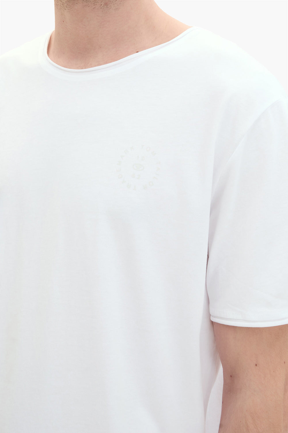 T-shirt (manches courtes) Blanc - Tom Tailor