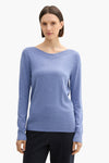 Pull col rond Bleu - Tom Tailor