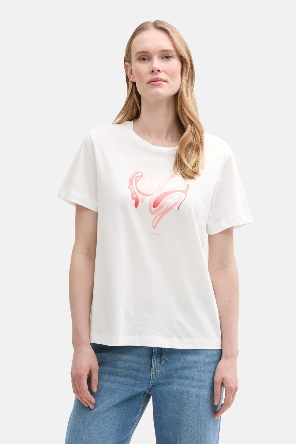 T-shirt (manches courtes) Blanc - Tom Tailor