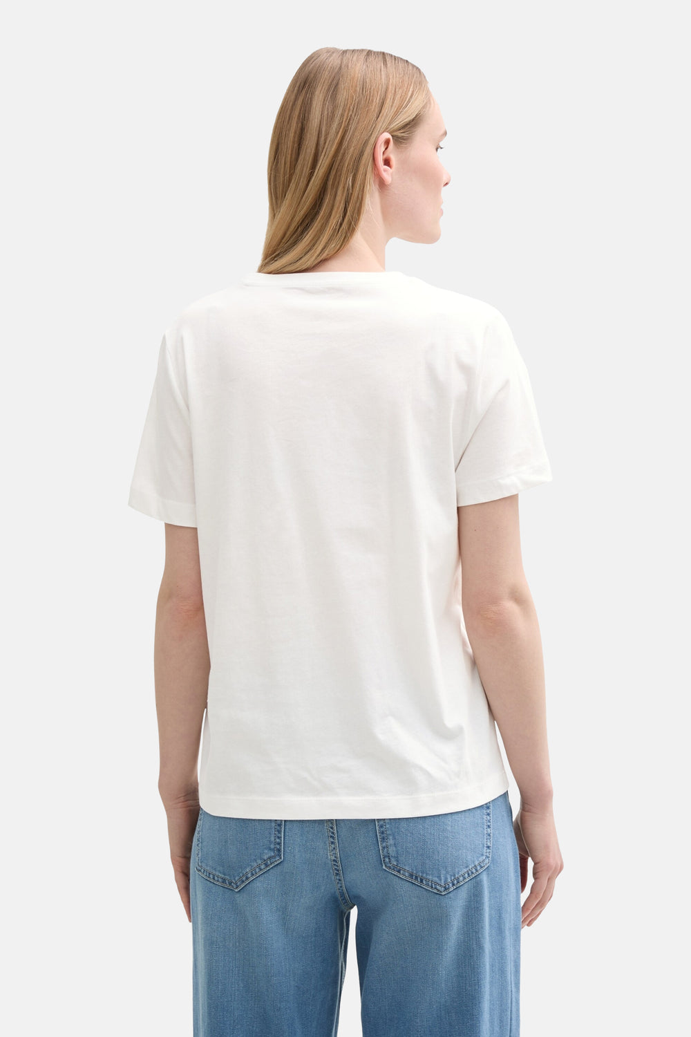 T-shirt (manches courtes) Blanc - Tom Tailor