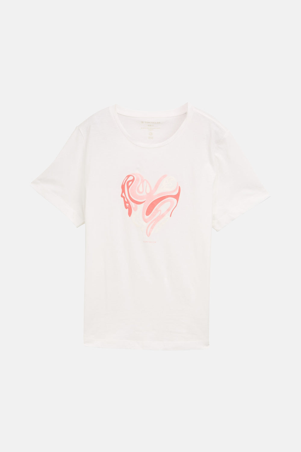 T-shirt (manches courtes) Blanc - Tom Tailor