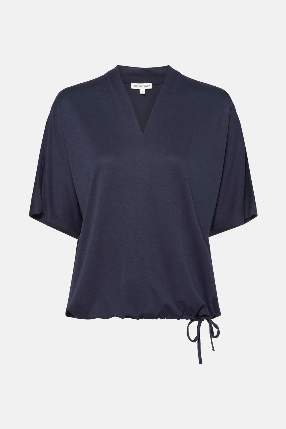 Top uni manches courtes Bleu - Tom Tailor