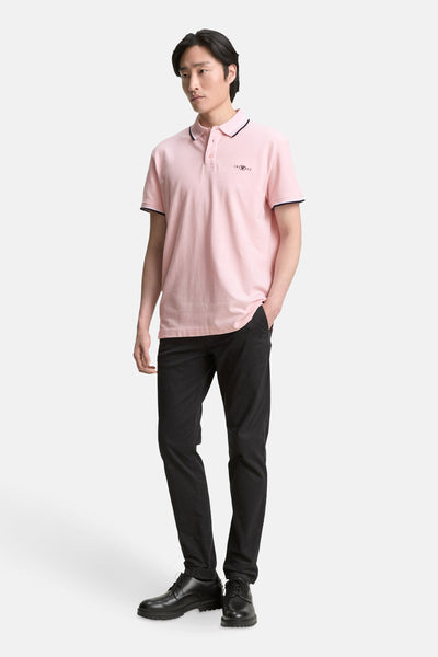 Heren tops polo korte mouw Roze - Tom Tailor