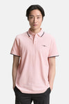 Heren tops polo korte mouw Roze - Tom Tailor