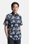 Chemise (manches courtes) Bleu - Tom Tailor