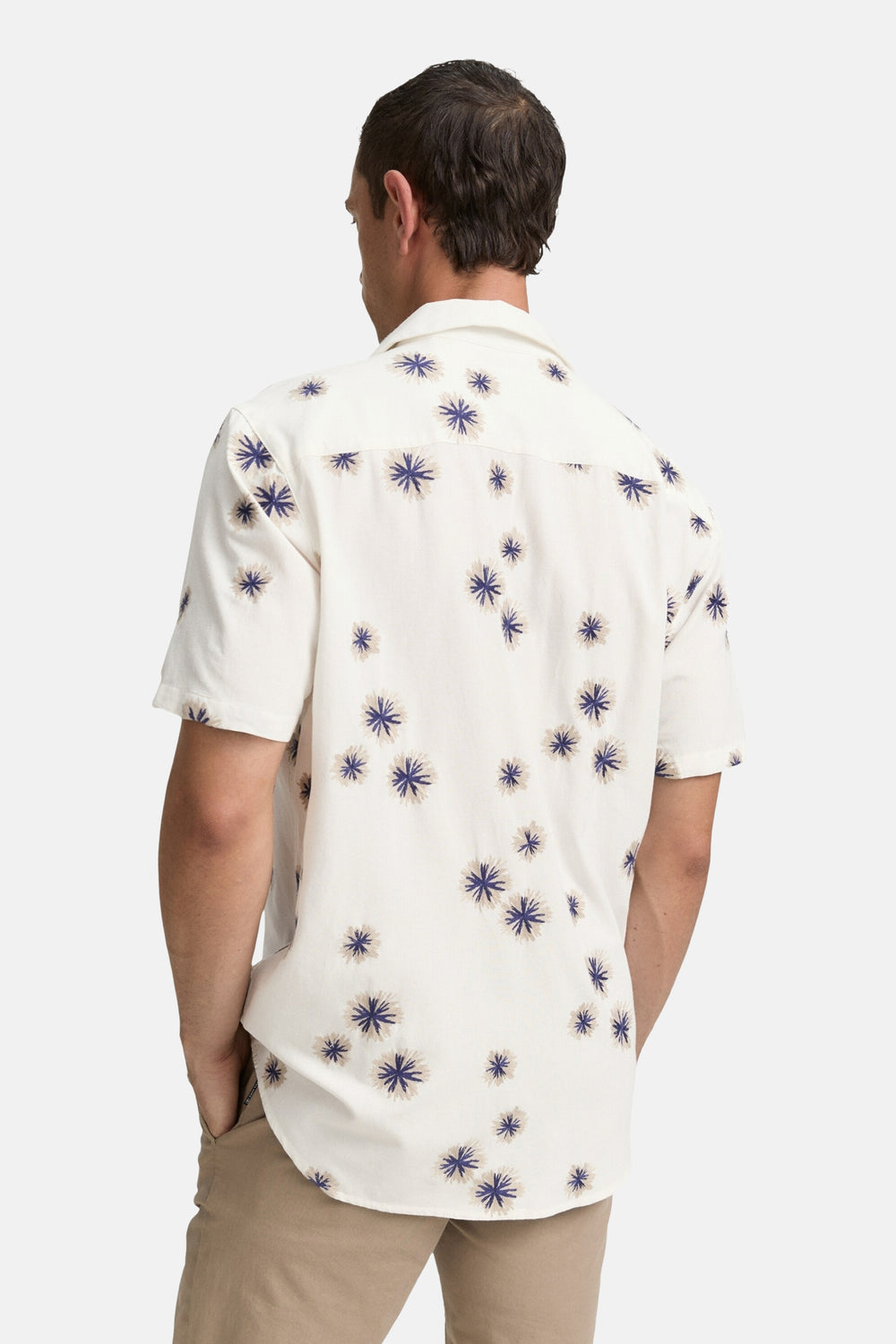 Chemise (manches courtes) Écru - Tom Tailor