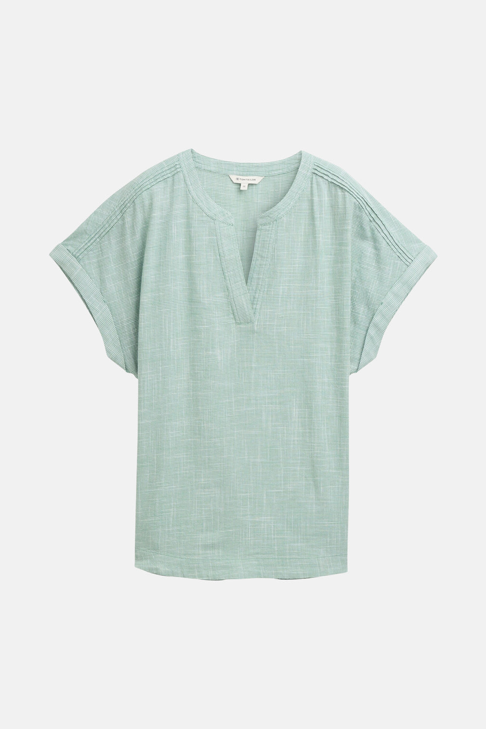 Chemisier (manches courtes) Vert - Tom Tailor