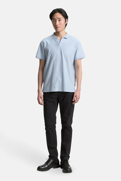 Heren tops polo korte mouw Blauw - Tom Tailor