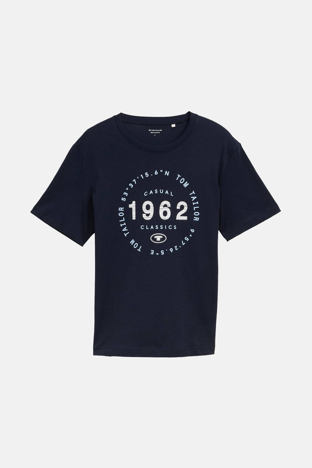 T-shirt (korte mouwen) Blauw - Tom Tailor