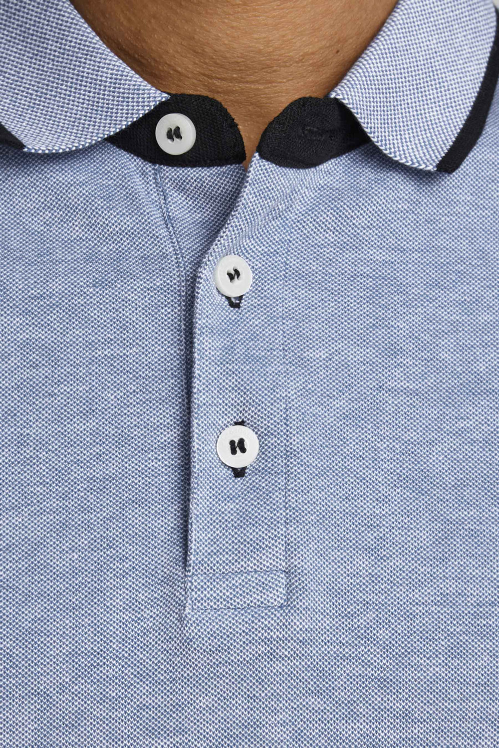 Polo Bleu - PREMIUM BY JACK & JONES