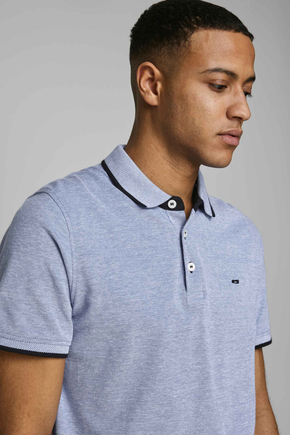 Polo Bleu - PREMIUM BY JACK & JONES