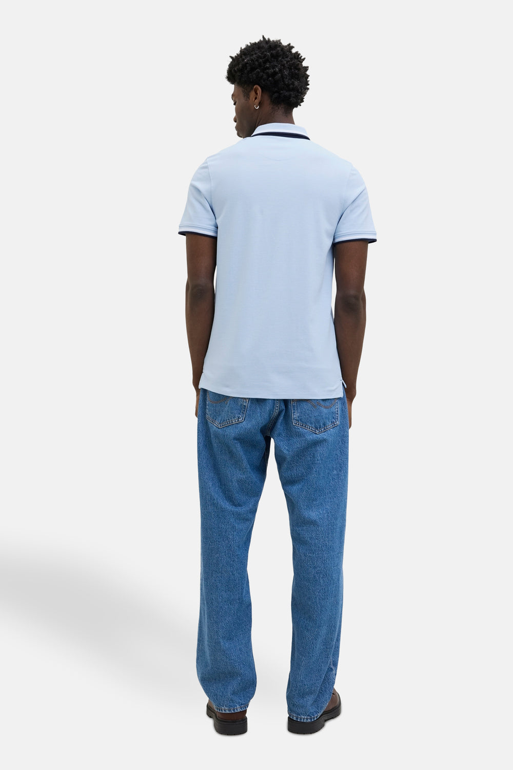 Polo Blauw - PREMIUM BY JACK & JONES