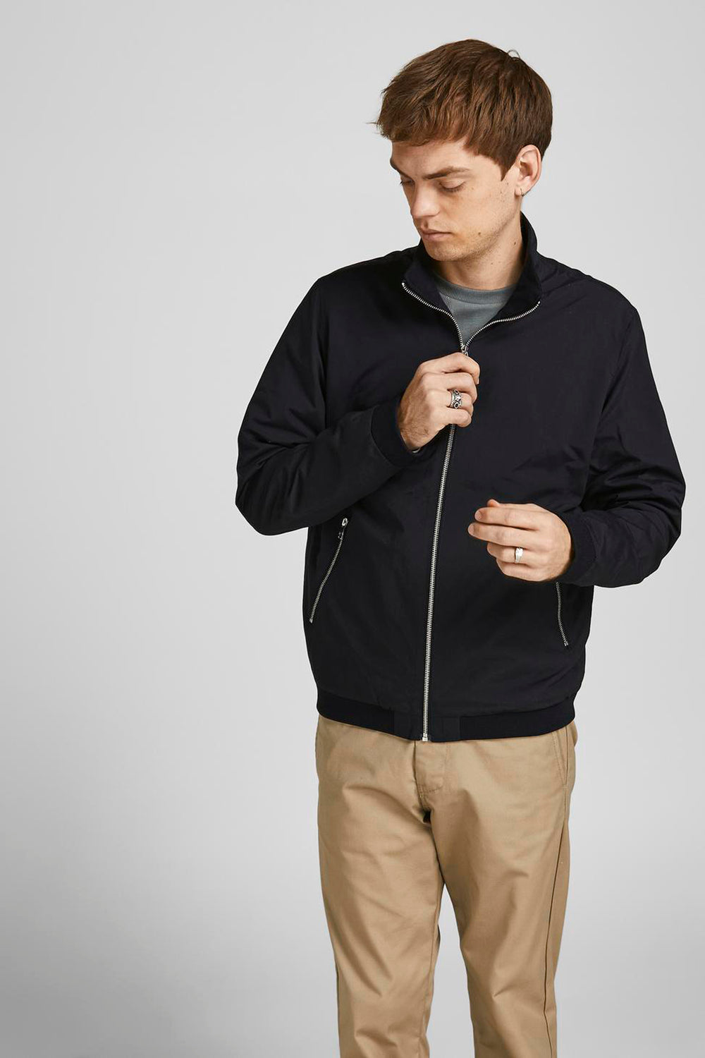 Veste courte Noir - JACK & JONES