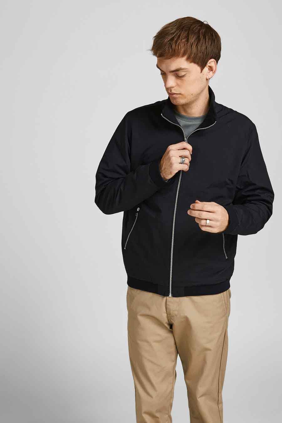 Veste courte Noir - JACK & JONES