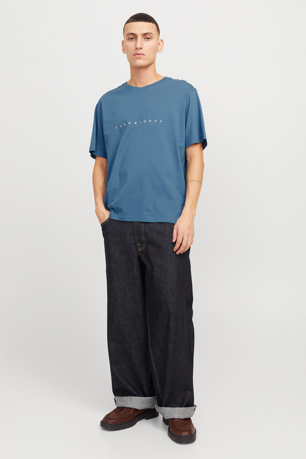 T-shirt (manches courtes) Bleu - ORIGINALS BY JACK & JONES