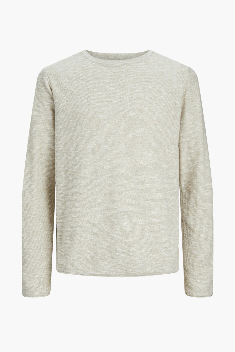 Trui met ronde hals Ecru - PREMIUM BY JACK & JONES