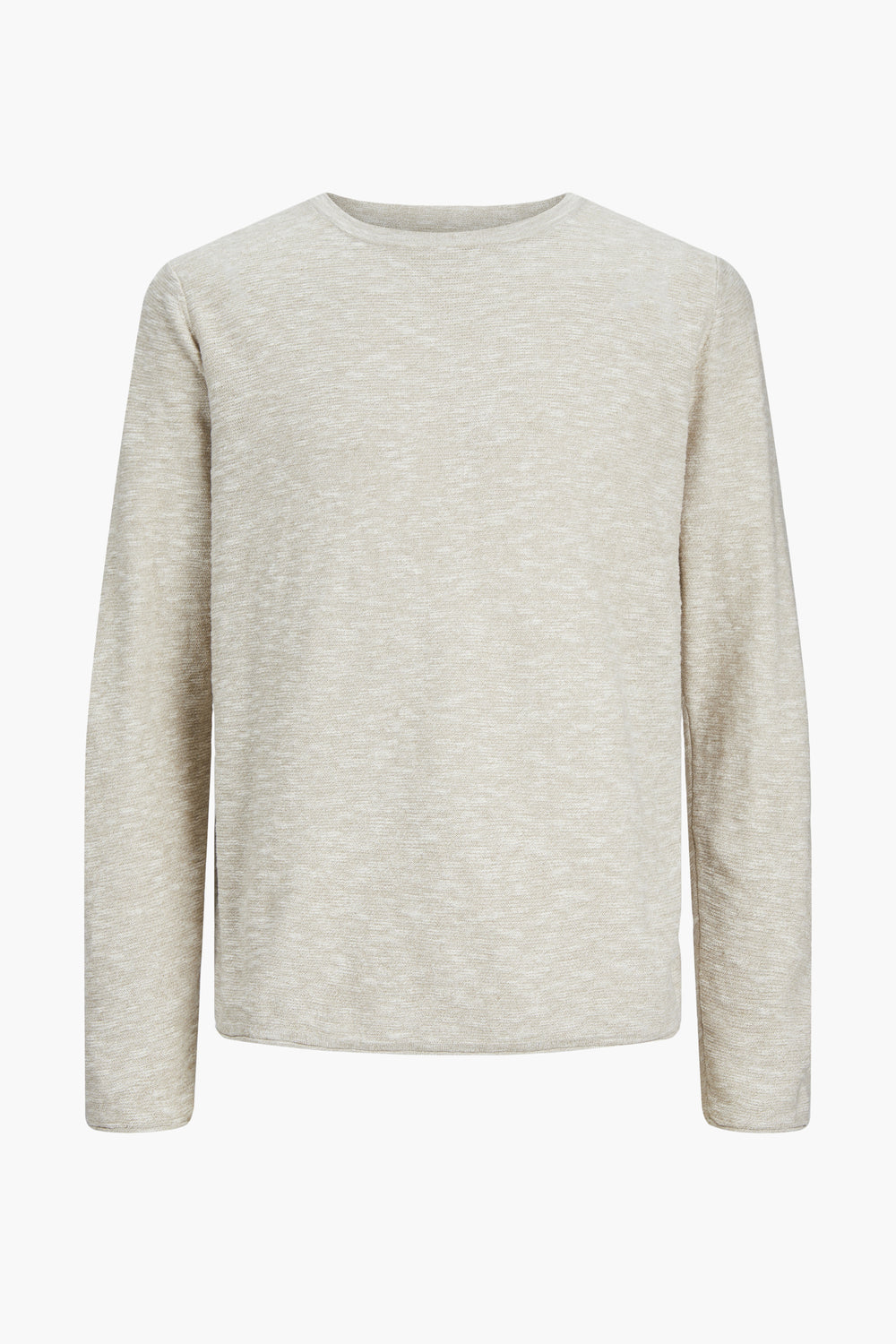 Trui met ronde hals Ecru - PREMIUM BY JACK & JONES