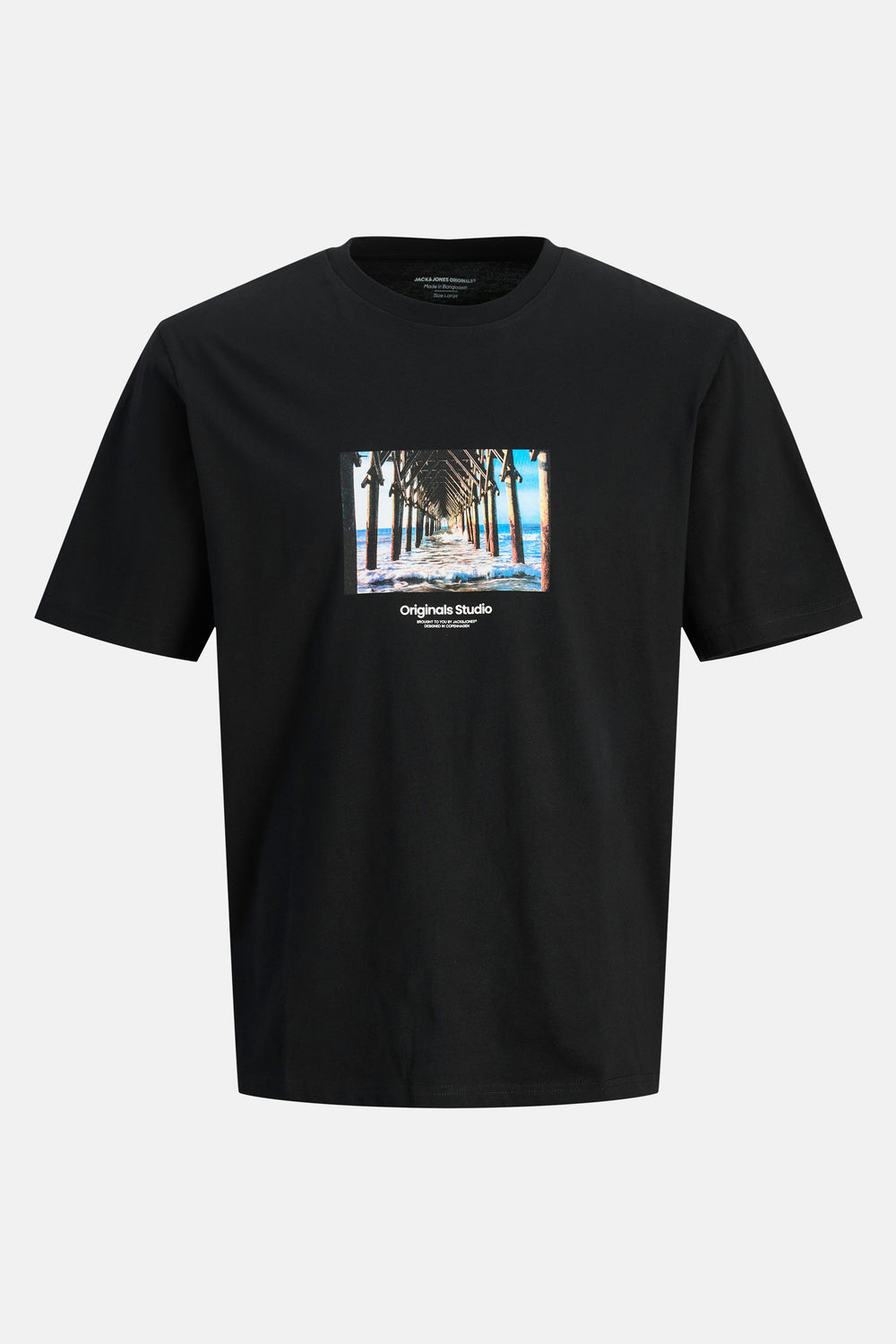T-shirt (manches courtes) Noir - ORIGINALS BY JACK & JONES